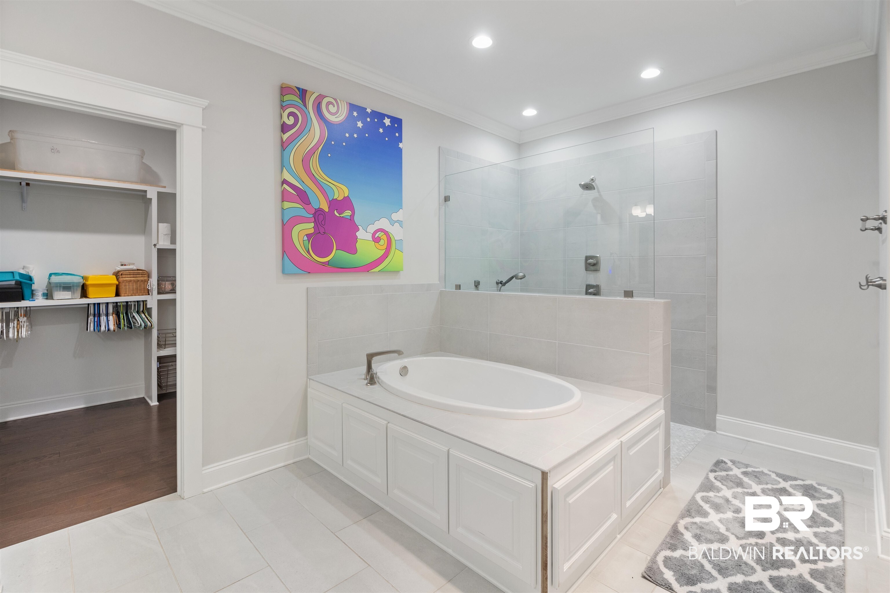 18576 Treasure Oaks Road Gulf Shores, AL 36542 - Photo 19 of 49 Walk-in or Roll-in Shower