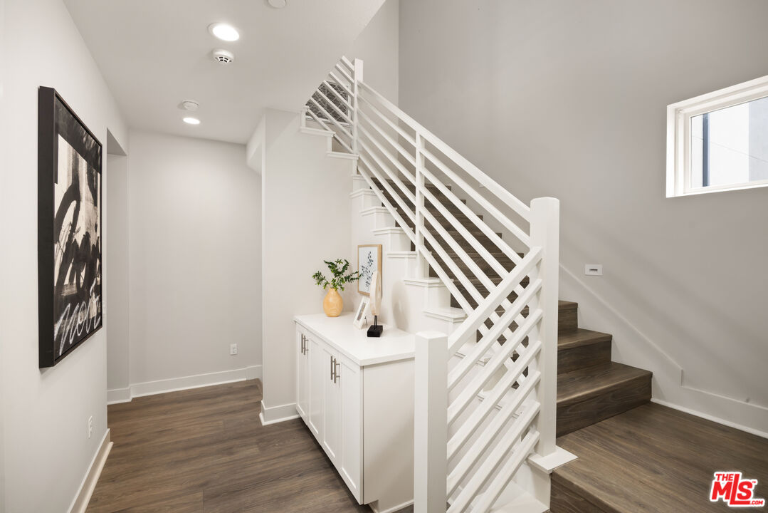 386 Novel Irvine, CA 92618 - Photo 16 of 52 a view of entryway with wooden floor