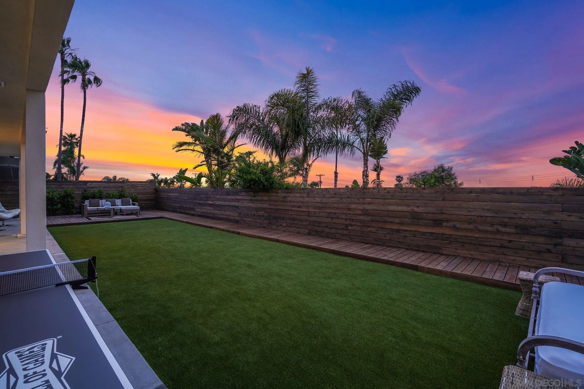 1604 Legaye Drive Encinitas, CA 92007 - Photo 28 of 43 a view of a backyard with a garden