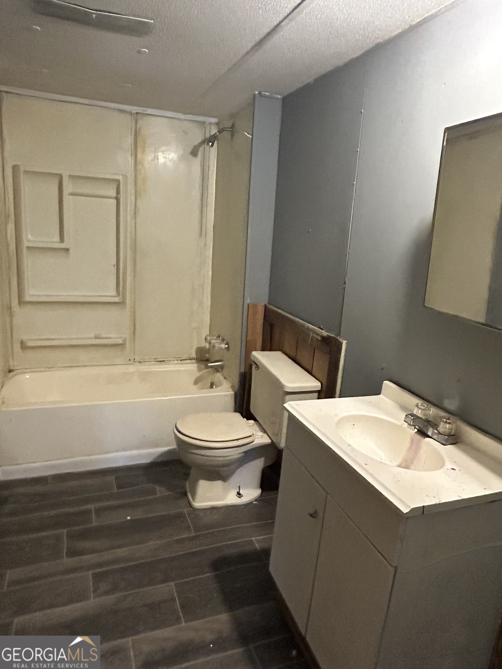 264 Lakeview Drive Locust Grove, GA 30248 - Photo 9 of 13 a bathroom with a sink a toilet and shower