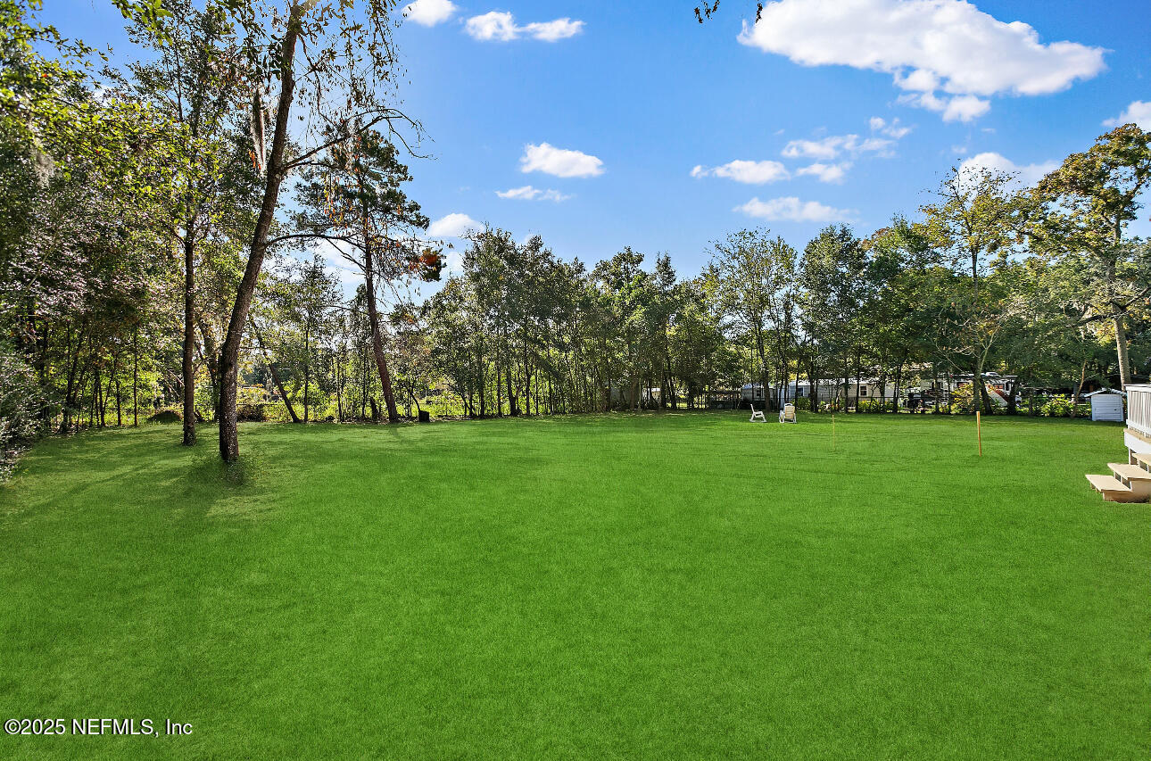86090 Jean Road Yulee, FL 32097 - Photo 19 of 22 a view of yard with green space