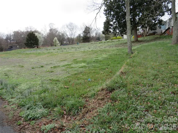 a view of field with trees