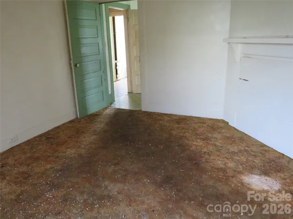 a view of empty room