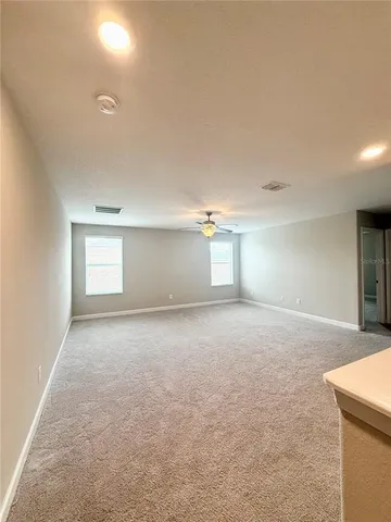 a view of empty room