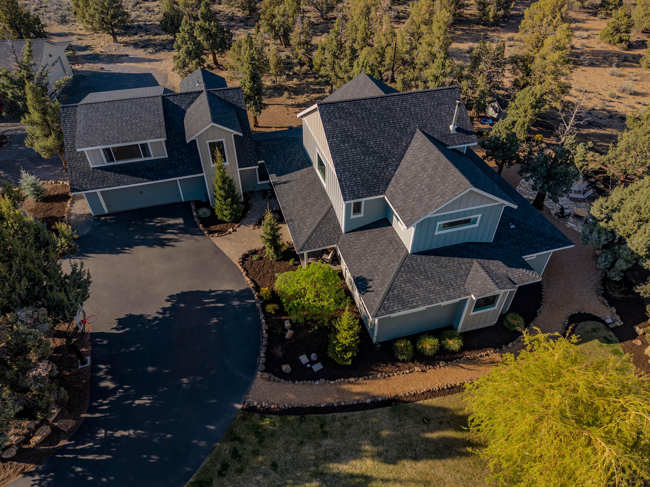 23160 Rickard Road Bend, OR 97702 - Photo 42 of 48 Front of home - aerial
