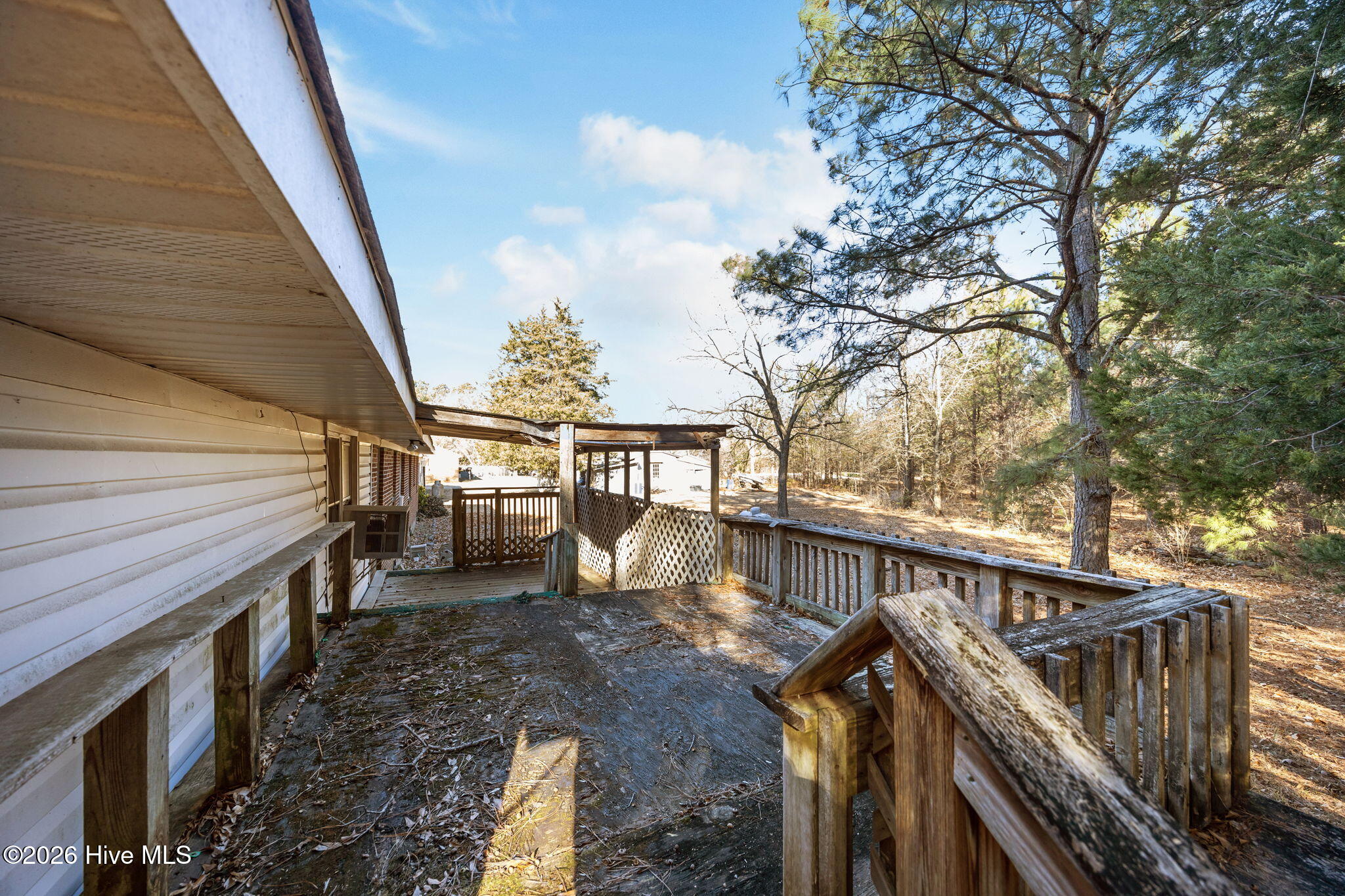 1358 Warrentown Road Snow Hill, NC 28580 - Photo 32 of 47 Back Deck