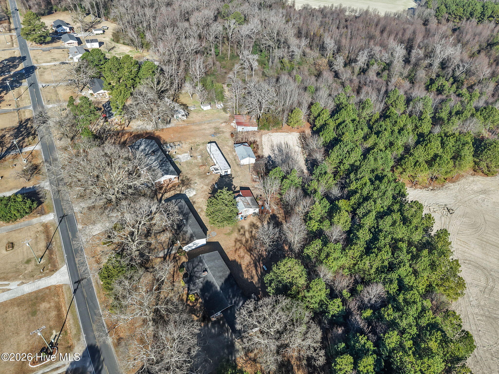 1358 Warrentown Road Snow Hill, NC 28580 - Photo 43 of 47 Aerial