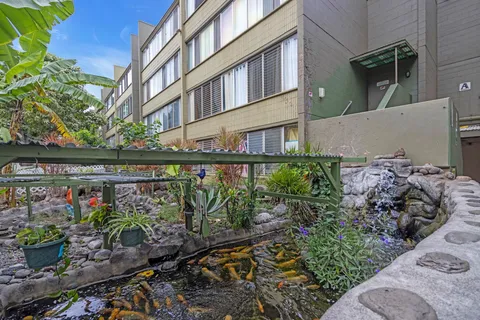 a view of a house with a park