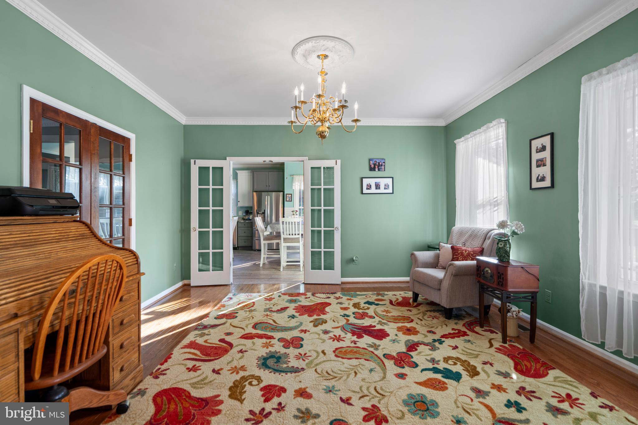27472 Strawberry Hill Road Rhoadesville, VA 22542 - Photo 13 of 30 a bedroom with a bed and wooden floor