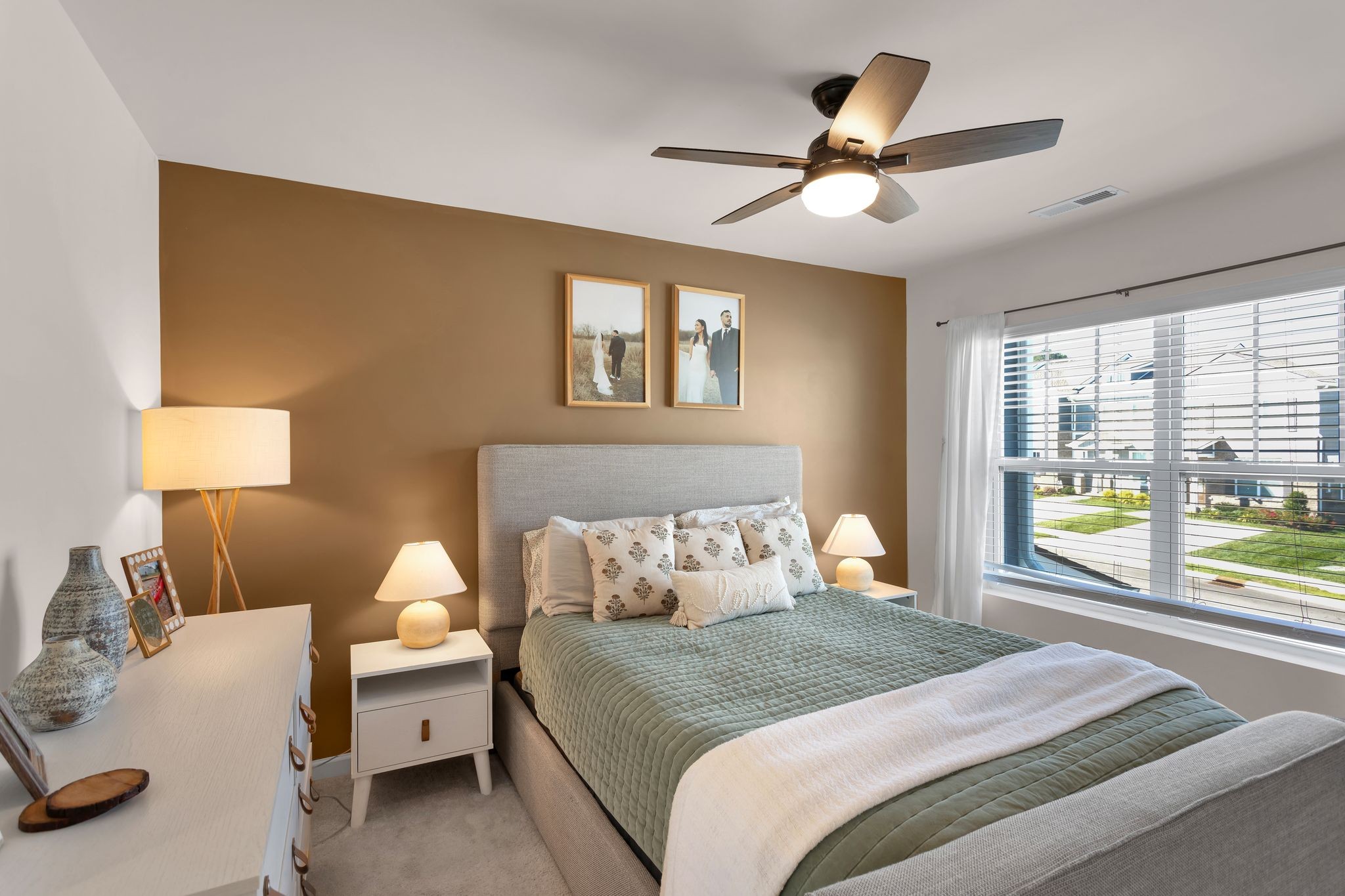 2533 Drumwright Way Columbia, TN 38401 - Photo 14 of 27 a bedroom with a bed and wooden floor