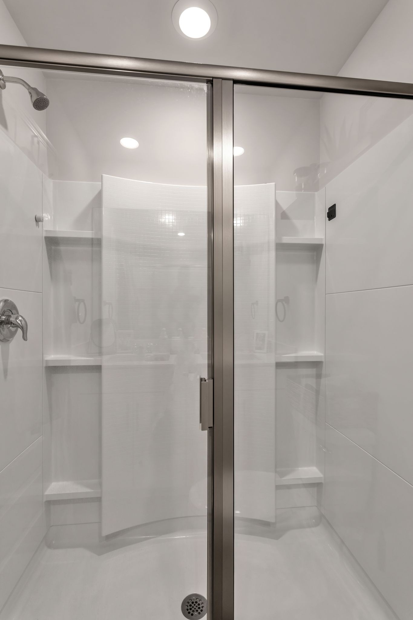 2533 Drumwright Way Columbia, TN 38401 - Photo 17 of 27 a bathroom with a glass shower door