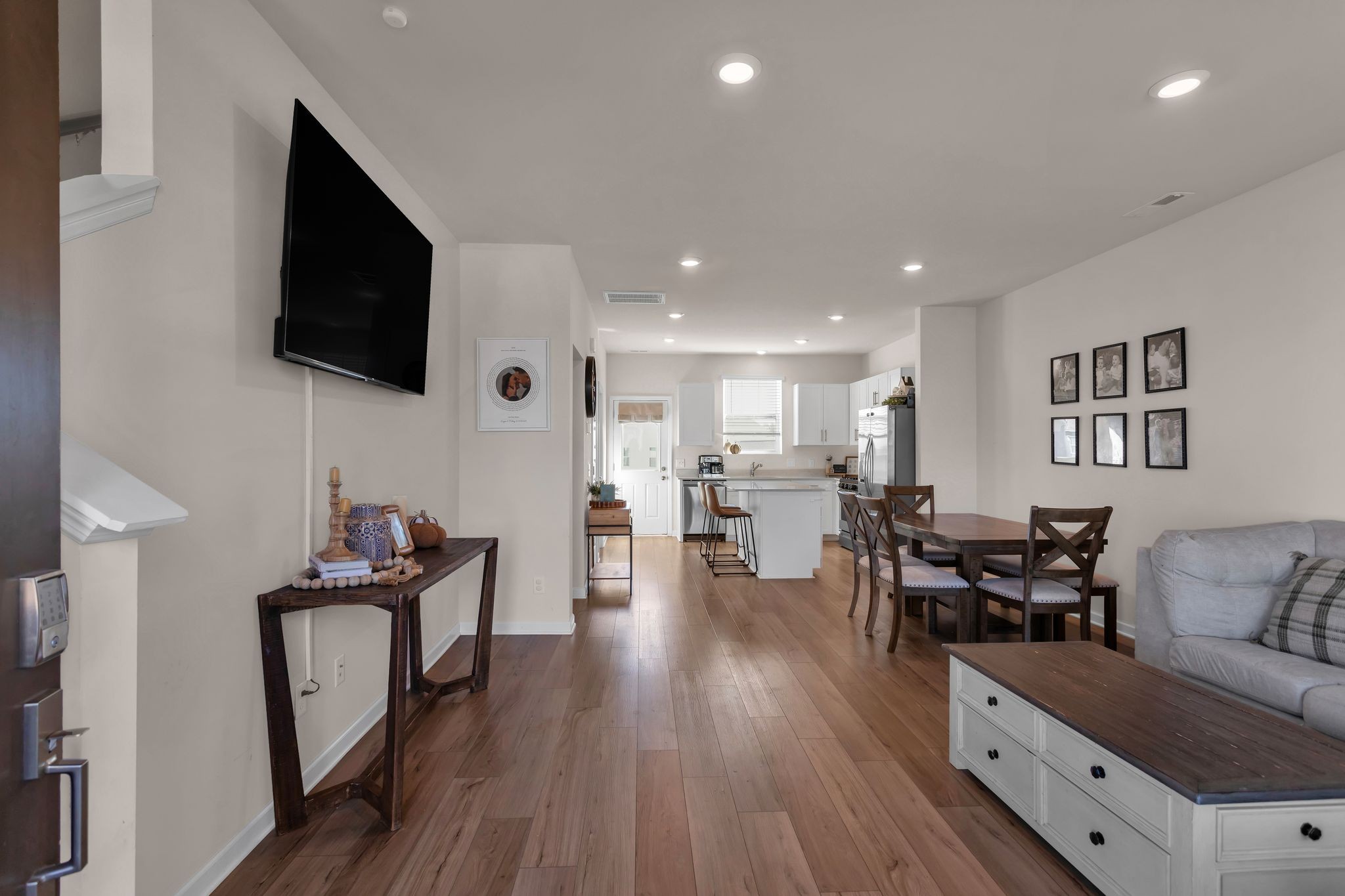 2533 Drumwright Way Columbia, TN 38401 - Photo 3 of 27 a living room with furniture and a flat screen tv