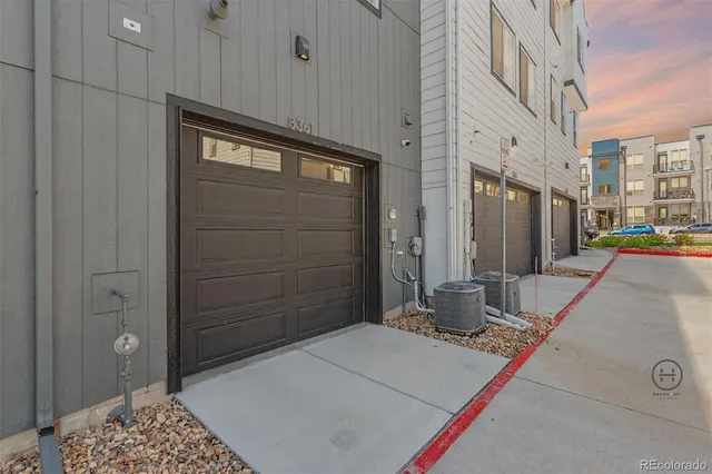 a view of a building with a street