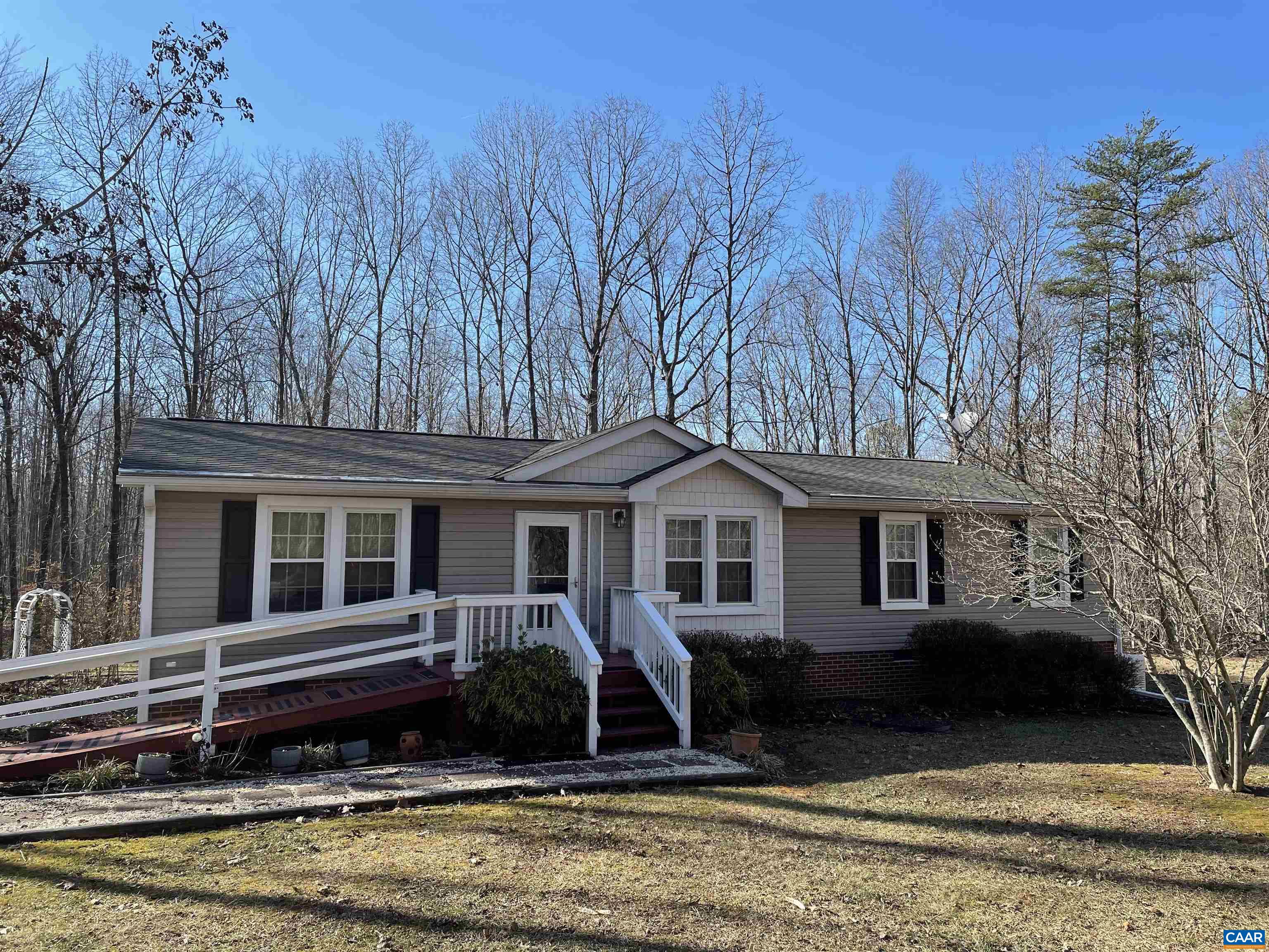 2925 Cloverdale Road Bremo Bluff, VA 23022 - Photo 1 of 23 a view of a house with a small yard and sitting area