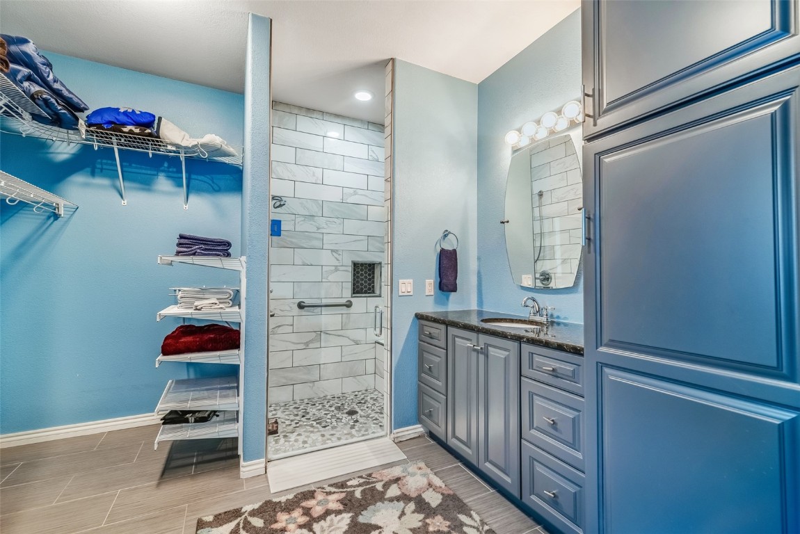 53 Anhinga Road Como, CO 80432 - Photo 26 of 45 a bathroom with a sink and a mirror