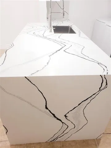 a close up of a sink