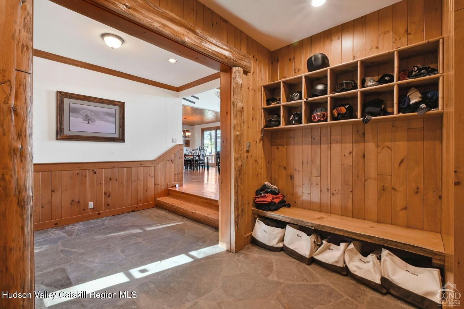 22 The Loop Windham, NY 12496 - Photo 43 of 64 a view of an entryway with wooden walls