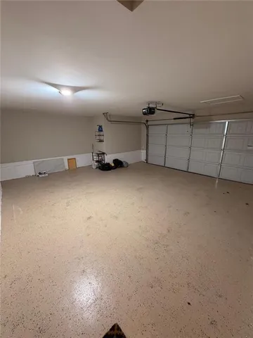 a view of empty space with trees