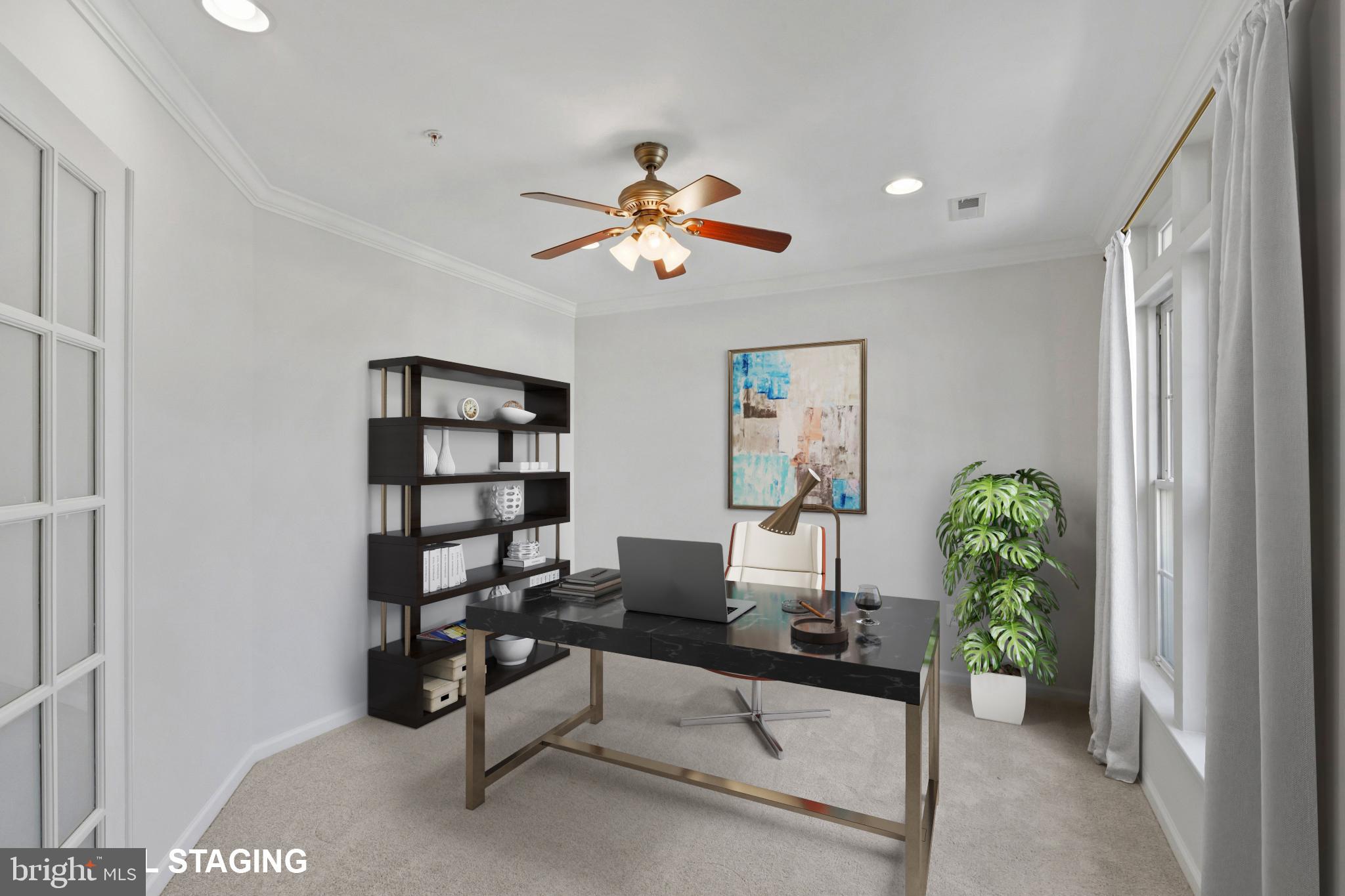 1729 Theale Way Hanover, MD 21076 - Photo 4 of 56 Bedroom 4/ Office Virtually Staged
