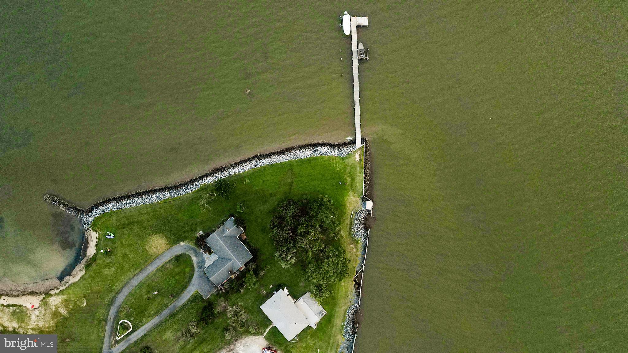 2554 Hoopers Island Road Fishing Creek, MD 21634 - Photo 78 of 85 Overhead View