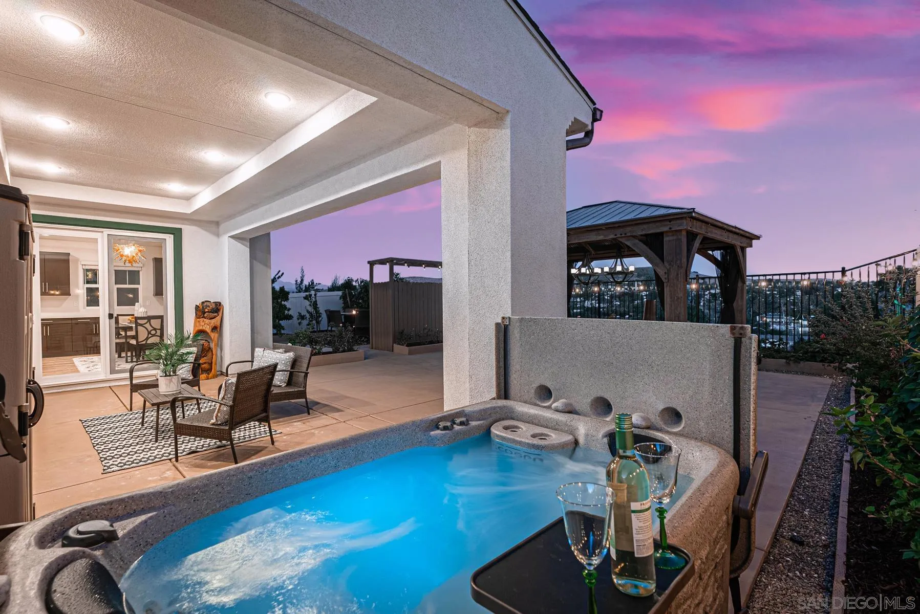 8855 Weston Road Santee, CA 92071 - Photo 35 of 36 a living room with furniture and wooden floor