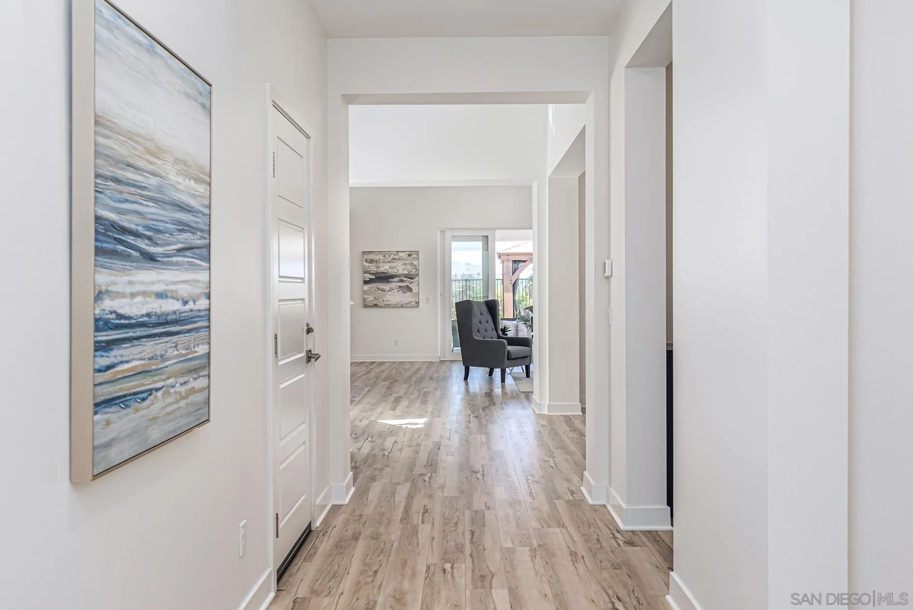 8855 Weston Road Santee, CA 92071 - Photo 4 of 36 a view of livingroom with furniture and wooden floor