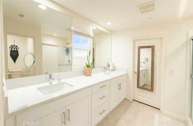 a view of a closet area