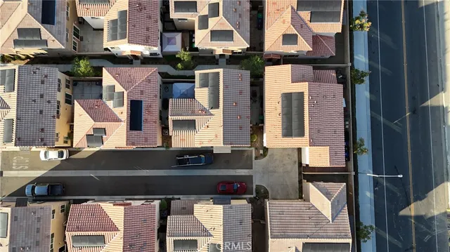 a front view of a building with balcony