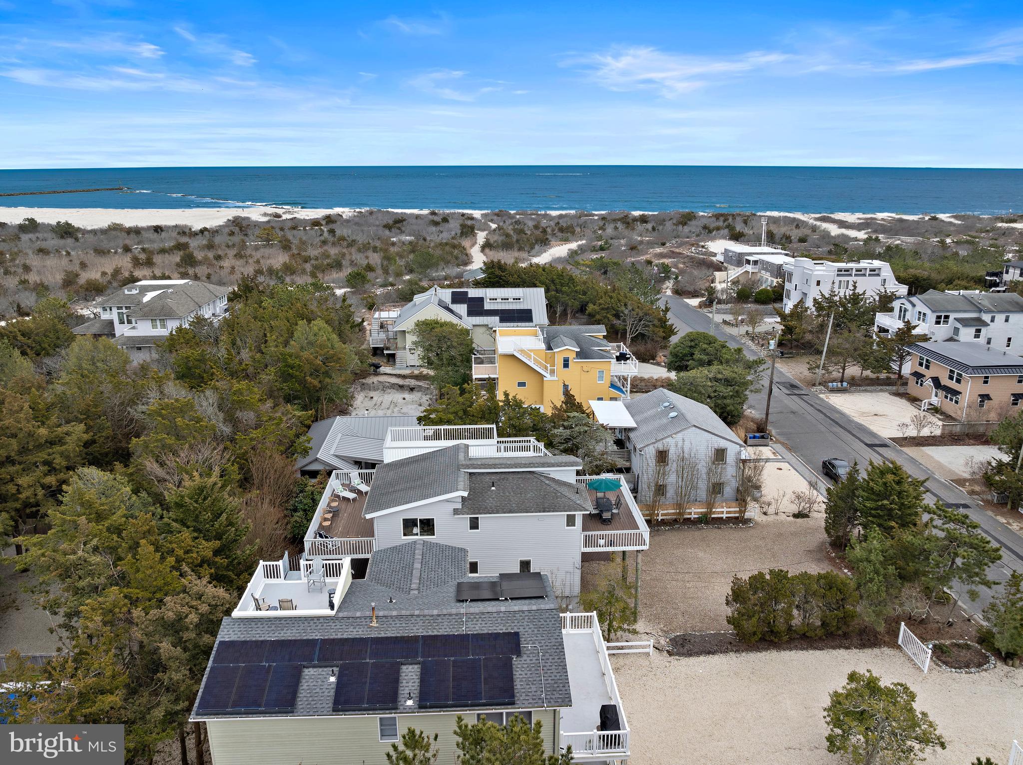 20 East 8th Street Barnegat Light, NJ 08006 - Photo 65 of 80 a view of a city with ocean view