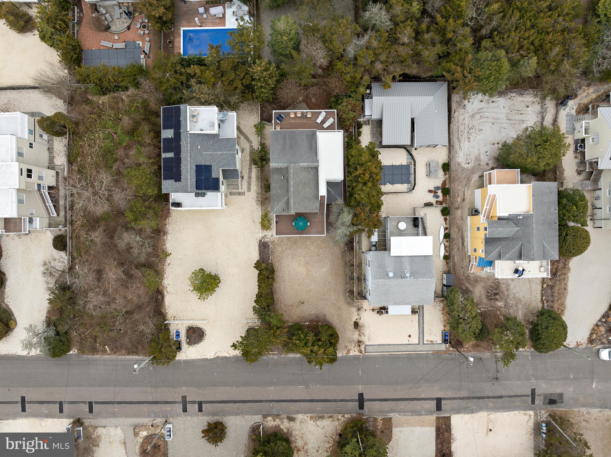 20 East 8th Street Barnegat Light, NJ 08006 - Photo 70 of 80 an aerial view of residential houses with outdoor space and parking