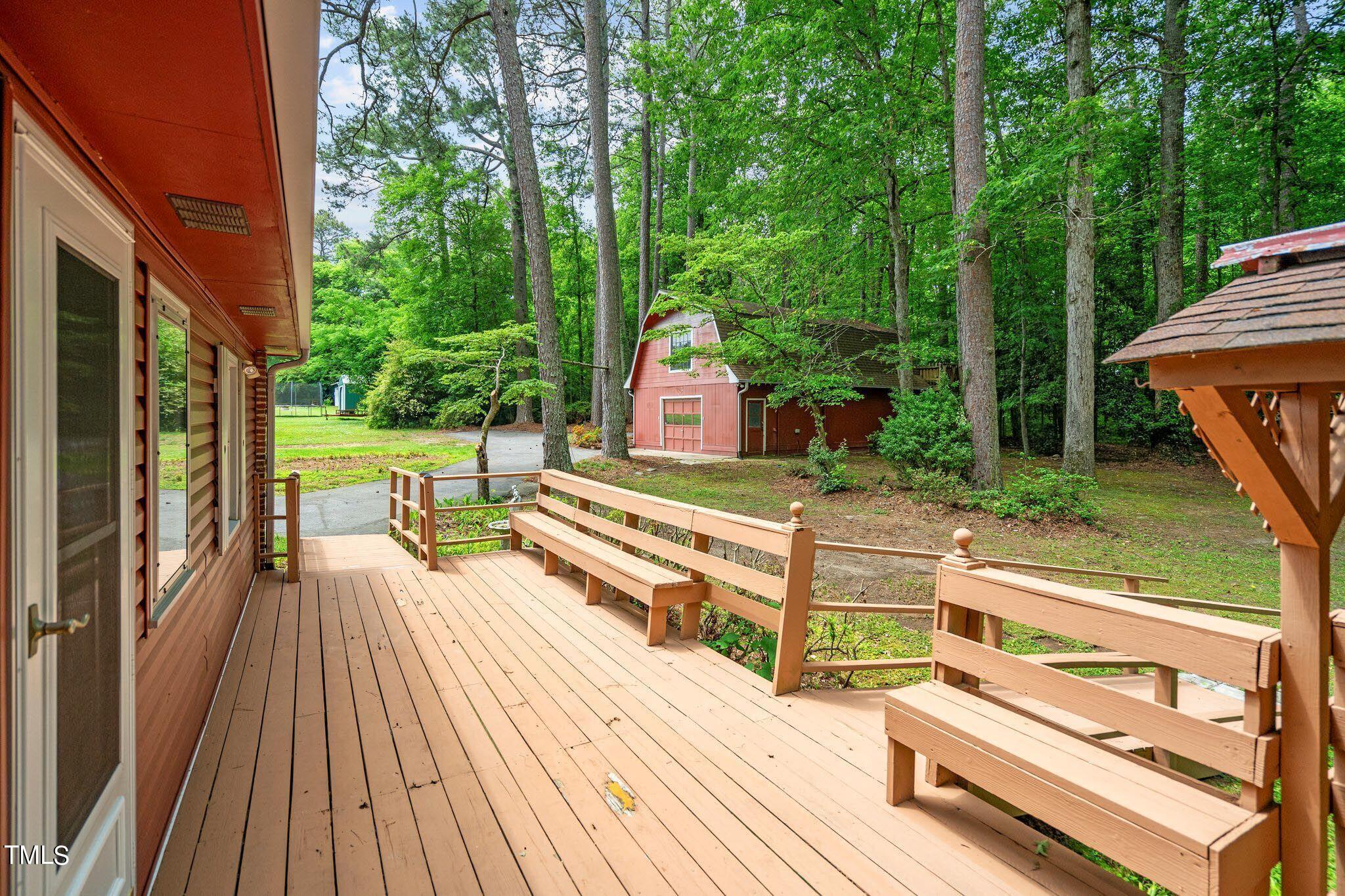 8200 Middleton Road Garner, NC 27529 - Photo 50 of 60 Rear Elevation/Deck