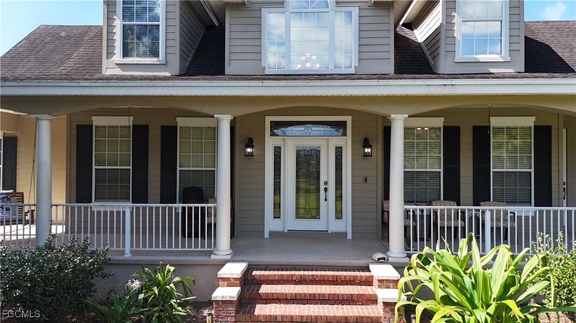 front view of a house