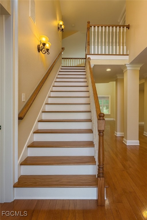 965 Stenstrom Road Wauchula, FL 33873 - Photo 6 of 25 a view of entryway and hall with wooden floor