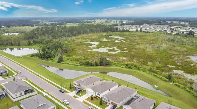 a view of a city with an ocean view