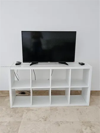 a view of a television