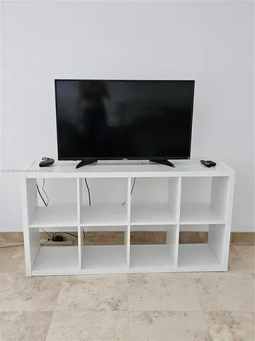 a view of a television