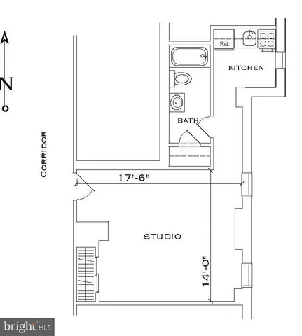 a picture of a floor plan