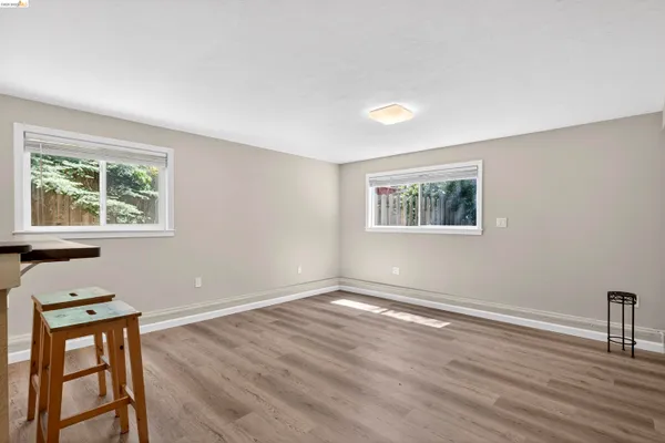 wooden floor in an empty room