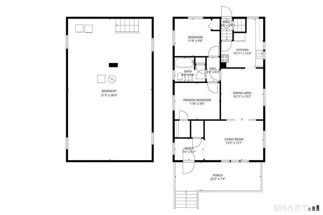 a picture of a floor plan