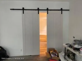 a view of walk in closet