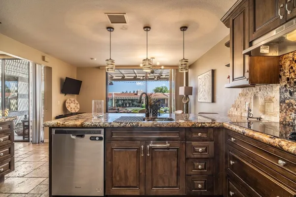 a view of closet area