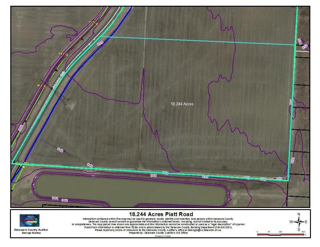 18.244 acre aerial topo