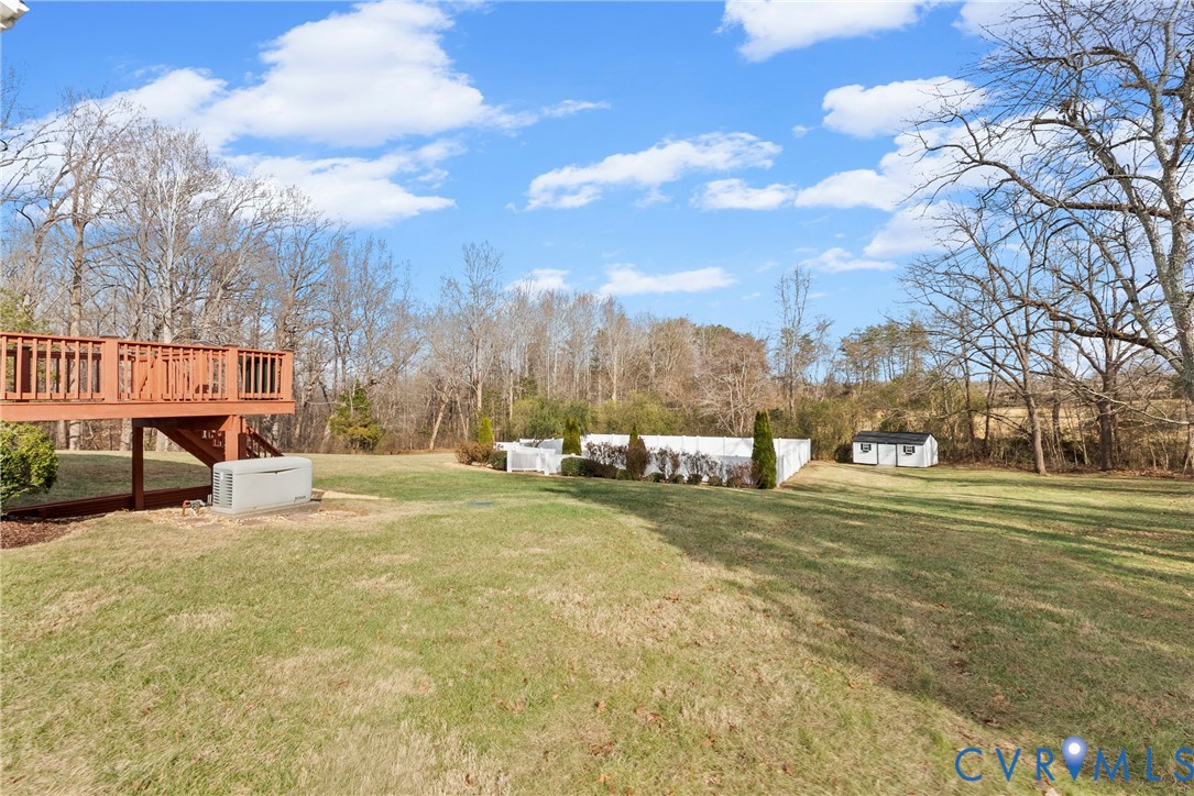 842 Hardtimes Road Farmville, VA 23901 - Photo 39 of 50 View of grassy yard featuring an outbuilding