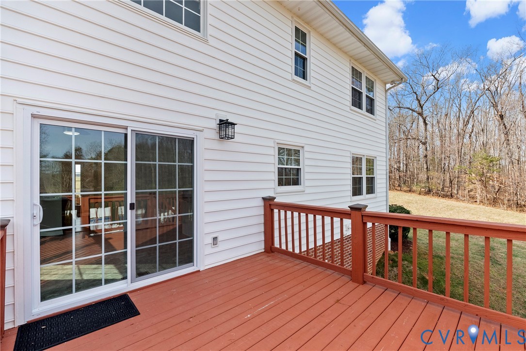 842 Hardtimes Road Farmville, VA 23901 - Photo 41 of 50 Deck featuring a yard