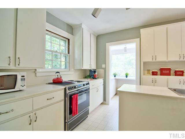 128 Pinecrest Road Durham, NC 27705 - Photo 10 of 18 Bright, cheerful kitchen with tons of light. Kitchen