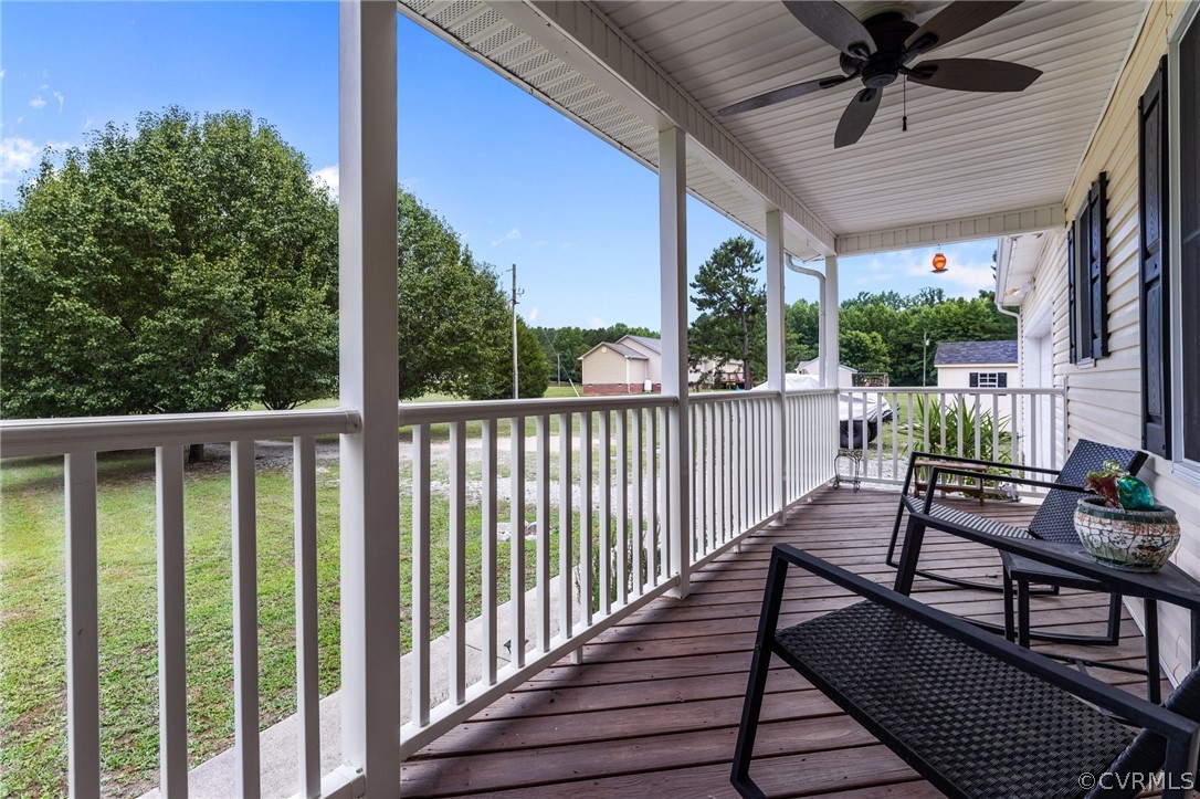 14419 Gatewood Road Dewitt, VA 23840 - Photo 4 of 36 a view of a chairs on the roof deck