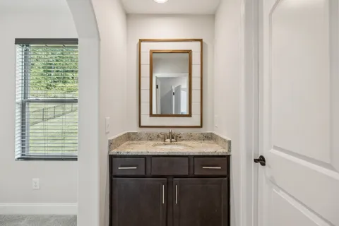 a view of a workspace with a window