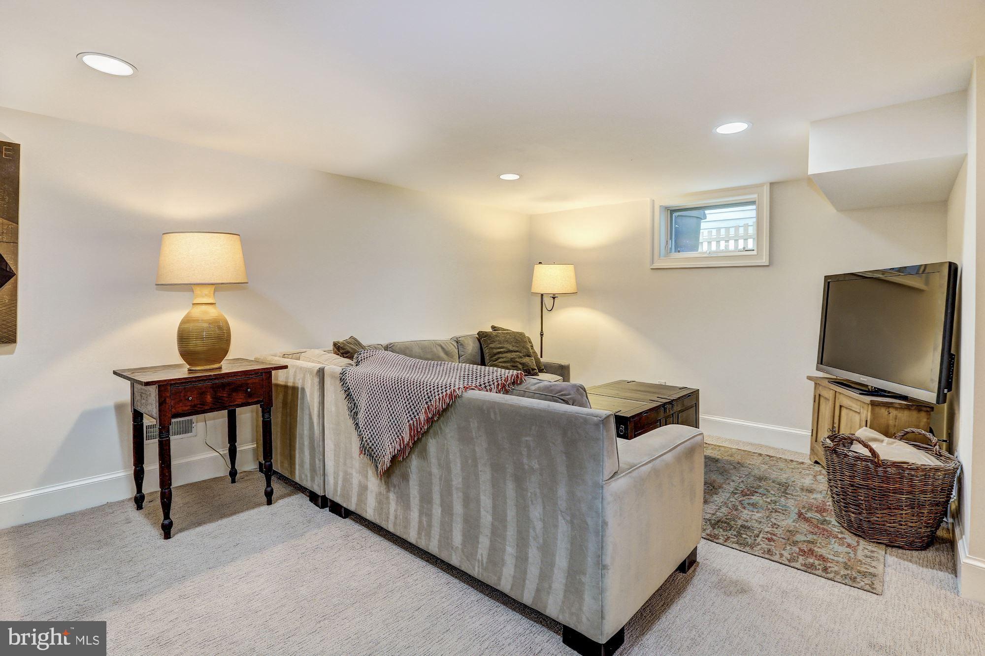 4404 Ridge Street Chevy Chase, MD 20815 - Photo 26 of 35 Lower Level Recreation Room