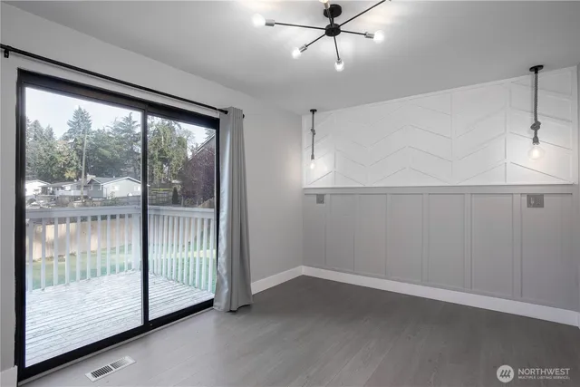 a view of a room with window