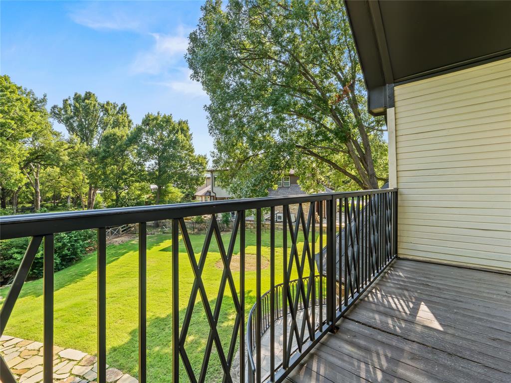 153 Meadowcreek Road Coppell, TX 75019 - Photo 28 of 35 View of balcony